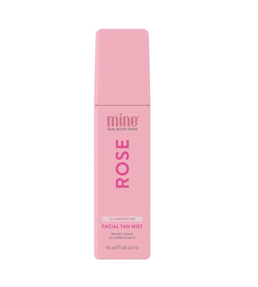Facial tan mist